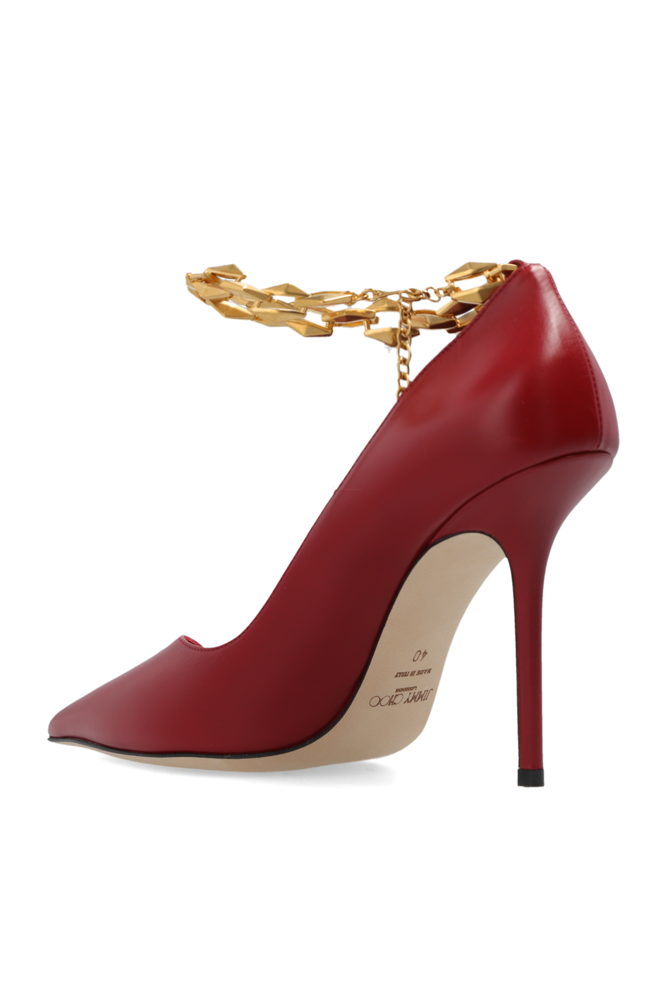 Jimmy choo hot sale red pumps